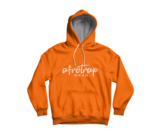 Orange Afrotrap Hoodie
