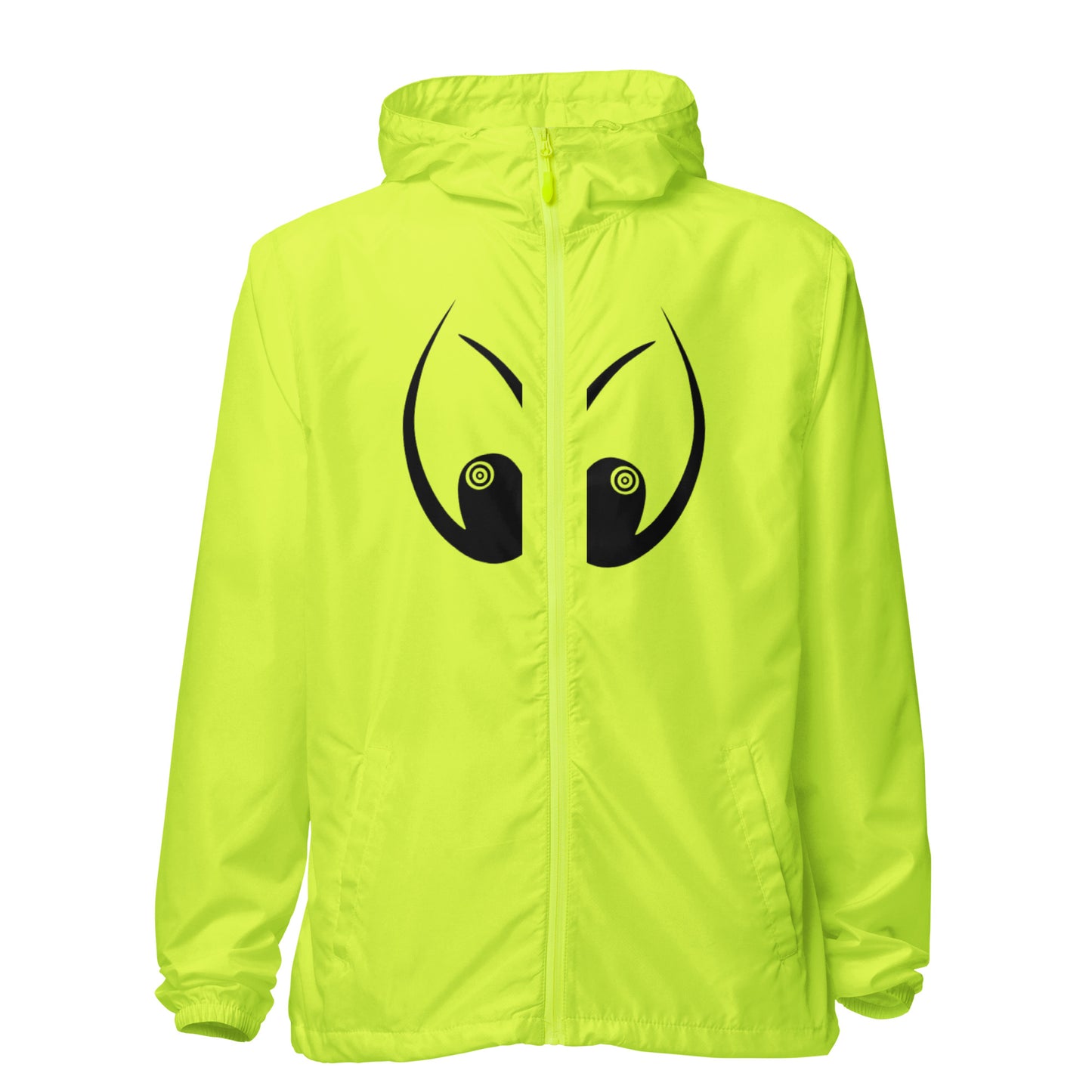 Unisex lightweight zip up windbreaker