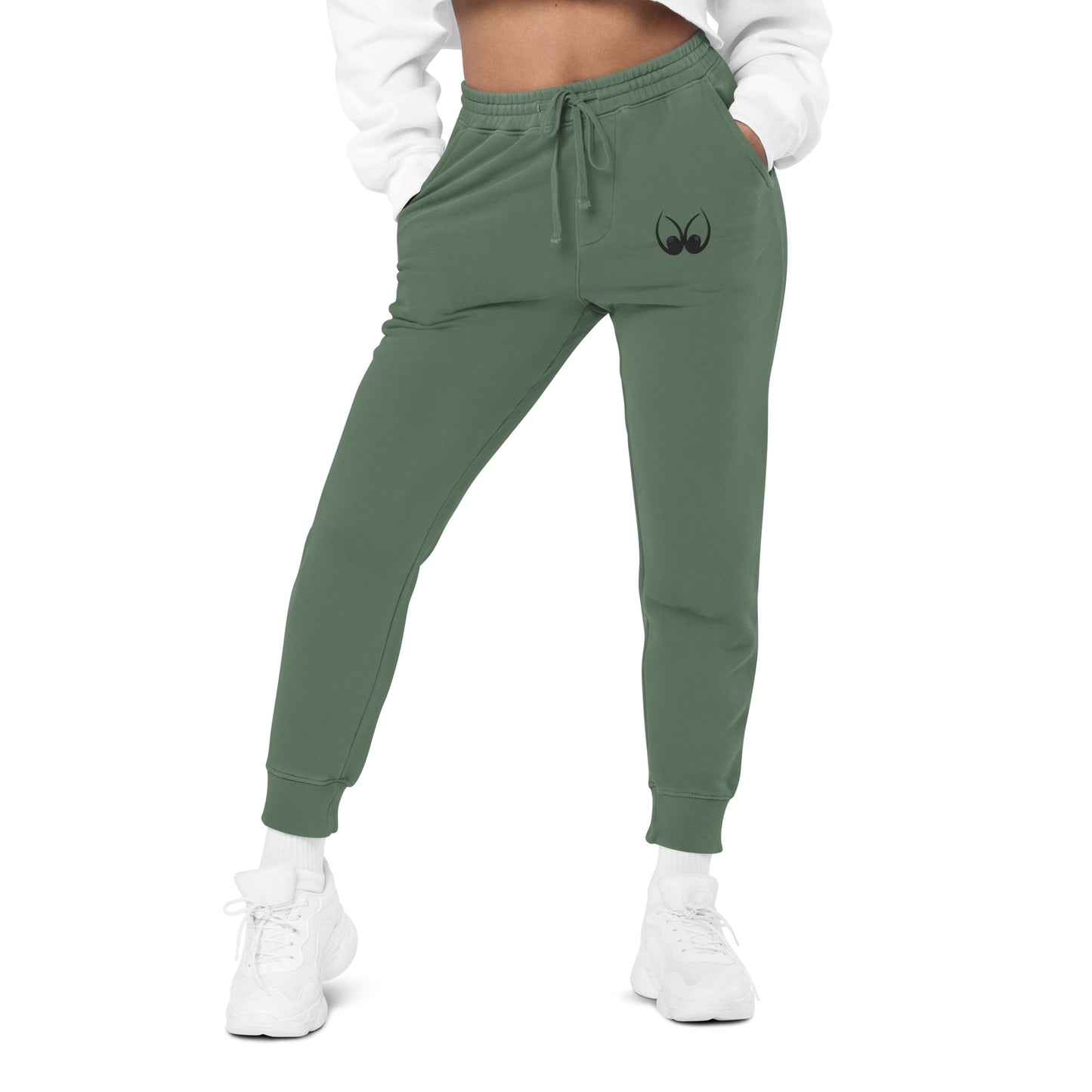 Unisex pigment-dyed sweatpants